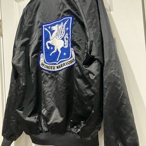 Vintage U.S. Army Winged Warriors 228th Aviation Regiment Jacket - Like New - XL
